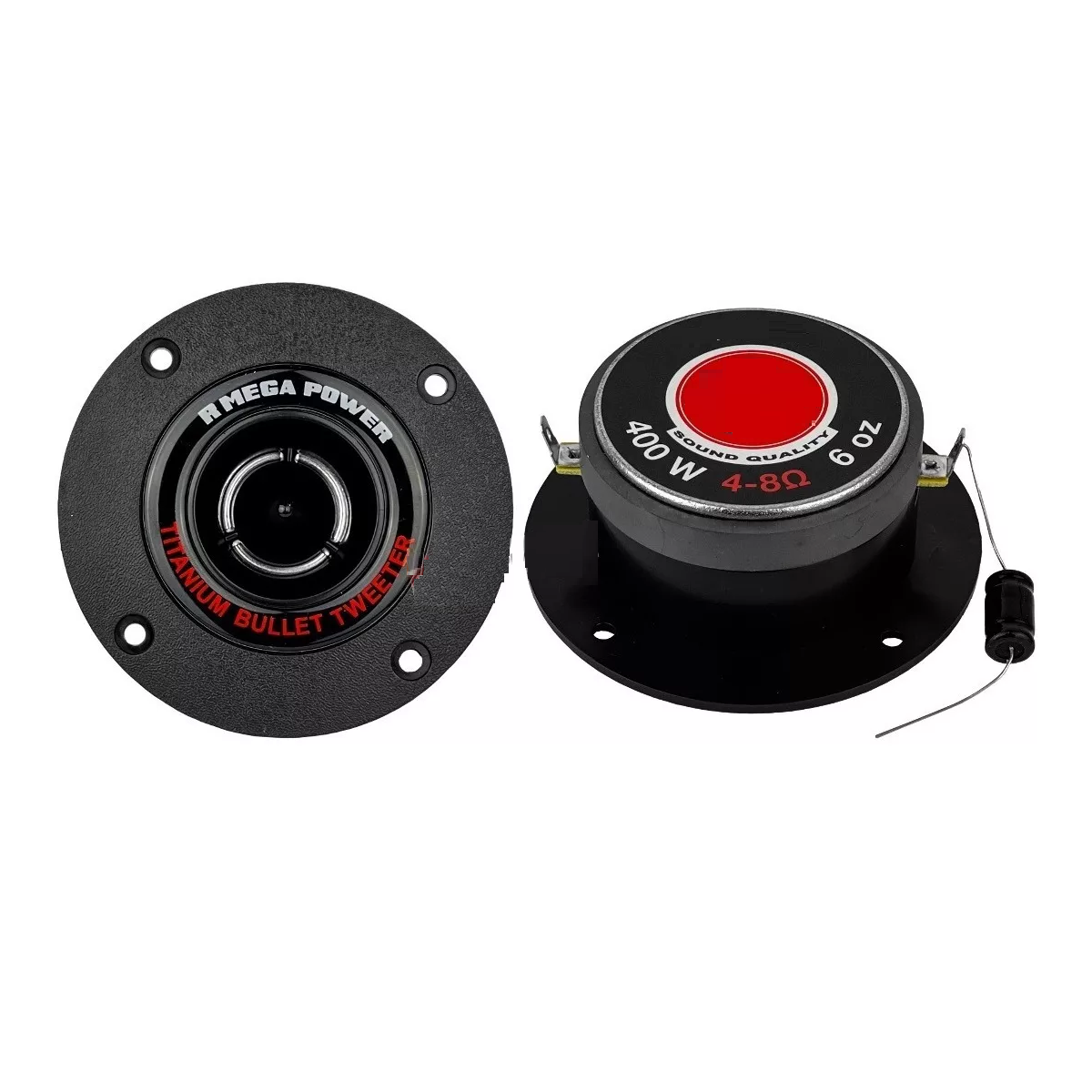 Foto 2 pulgar | Super Tweeters Bala 400w de Titanio Eo Safe Imports ESI-11720 Negro 1 Par
