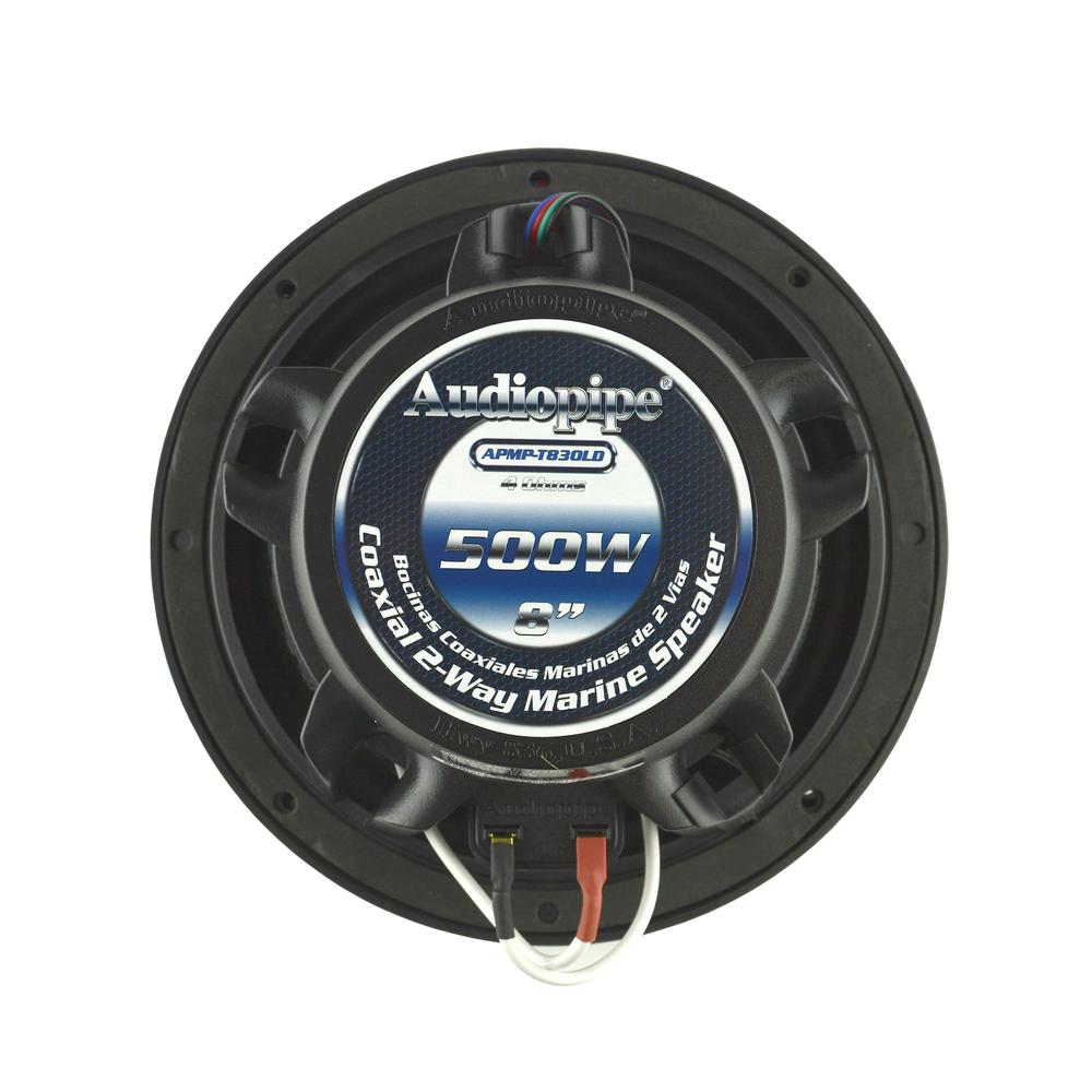 Par De Bocinas Marinas 8 Pulgadas 500 W Audiopipe Apmpt830ld