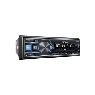 Foto 2 | Estereo Para Auto Bluetooth Spider Sr-45ub Color Negro