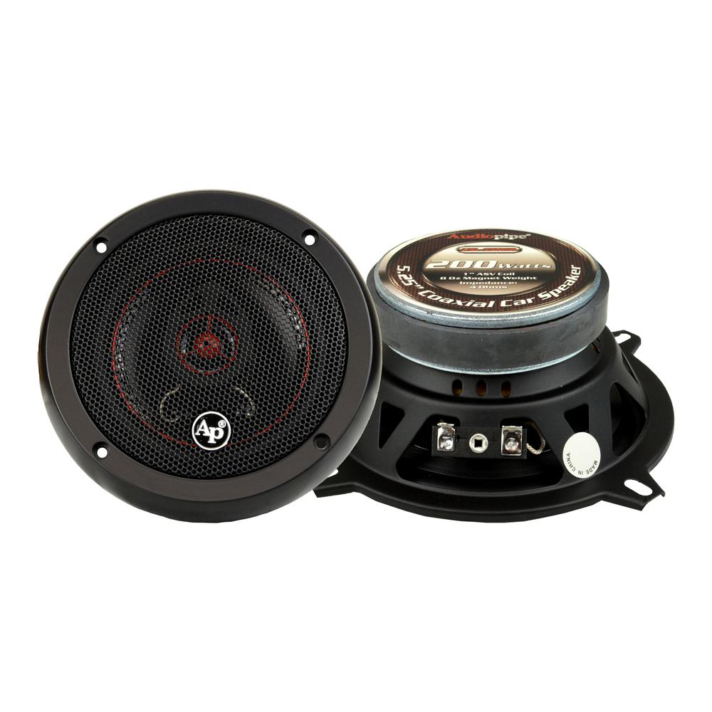 Bocinas Coaxiales para Automóvil Audiopipe CSL-1502R de 5.25" 200 Watts