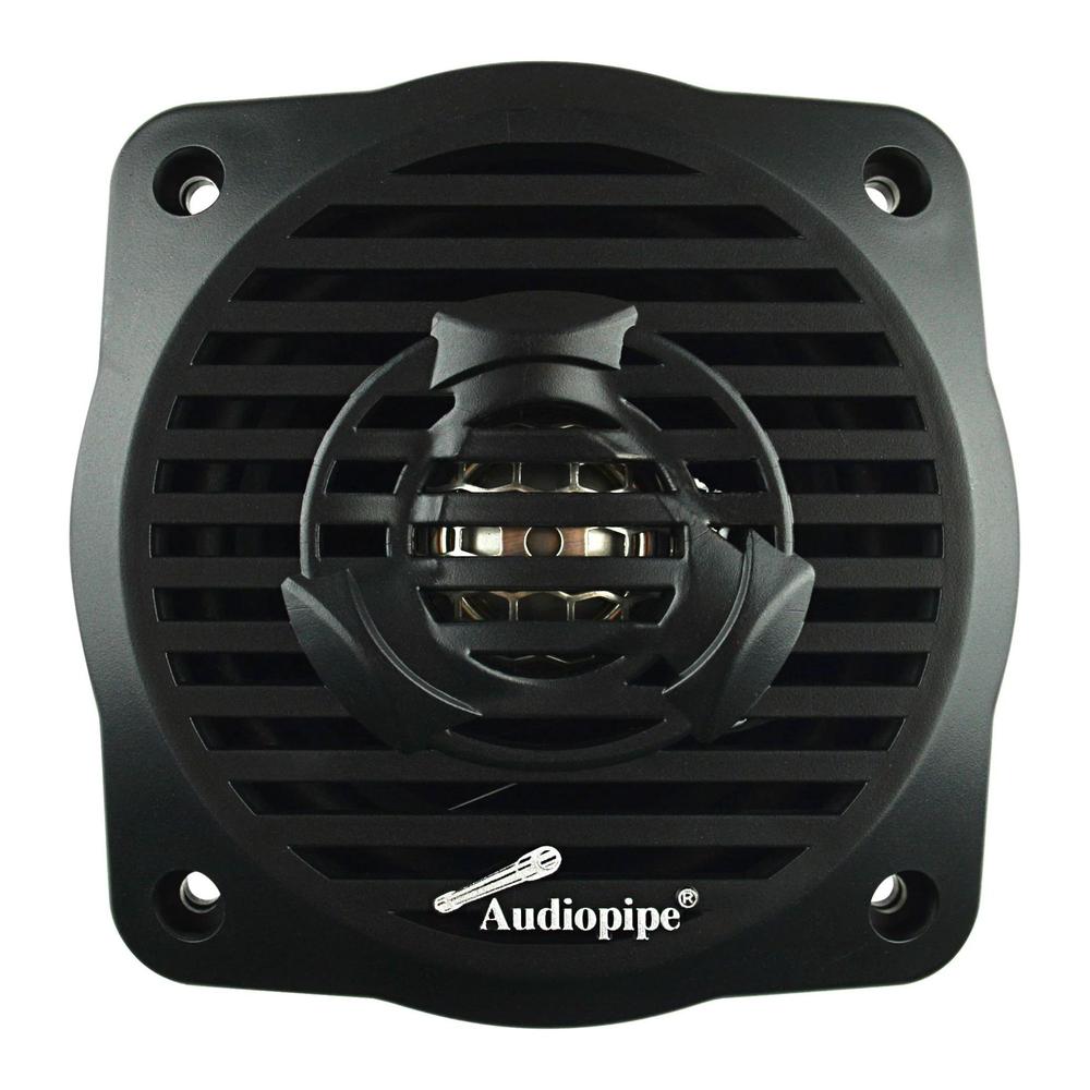 Bocinas Marinas Coaxiales Audiopipe Apsw-4032 Blk 100w 4'' $1,699