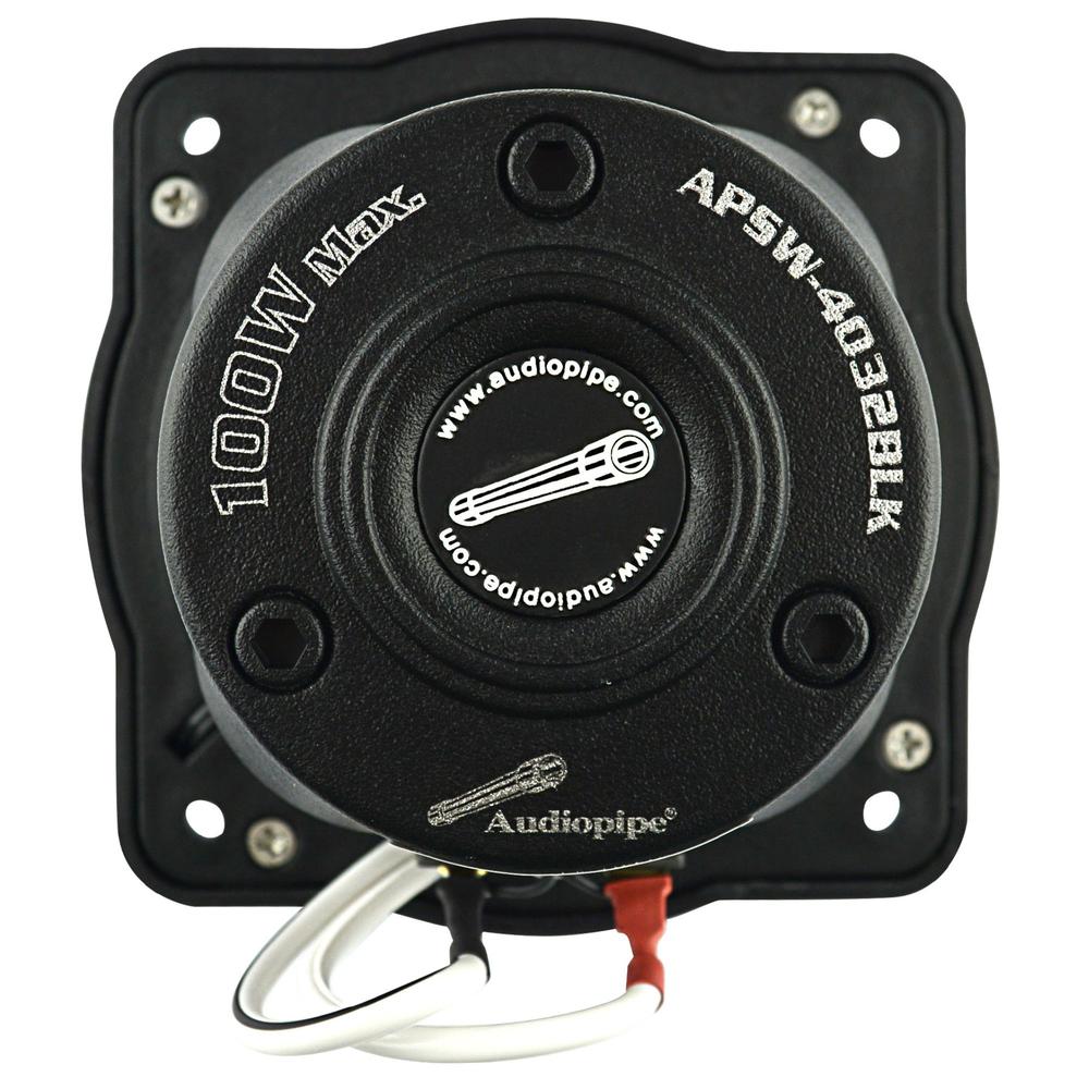 Foto 4 pulgar | Bocinas Marinas Coaxiales Audiopipe Apsw-4032 Blk 100w 4''