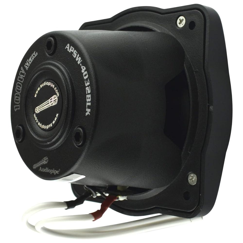 Foto 7 pulgar | Bocinas Marinas Coaxiales Audiopipe Apsw-4032 Blk 100w 4''