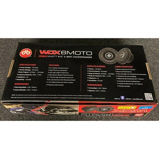 Foto 4 | Bocinas Marinas Db Drive Wdx6moto 350w 6.5'' 4 Ohms