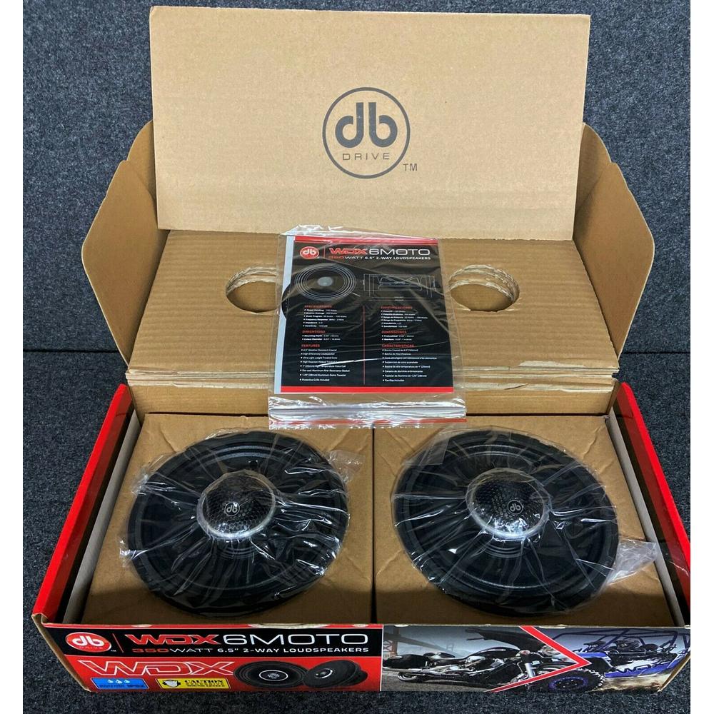 Foto 8 pulgar | Bocinas Marinas Db Drive Wdx6moto 350w 6.5'' 4 Ohms
