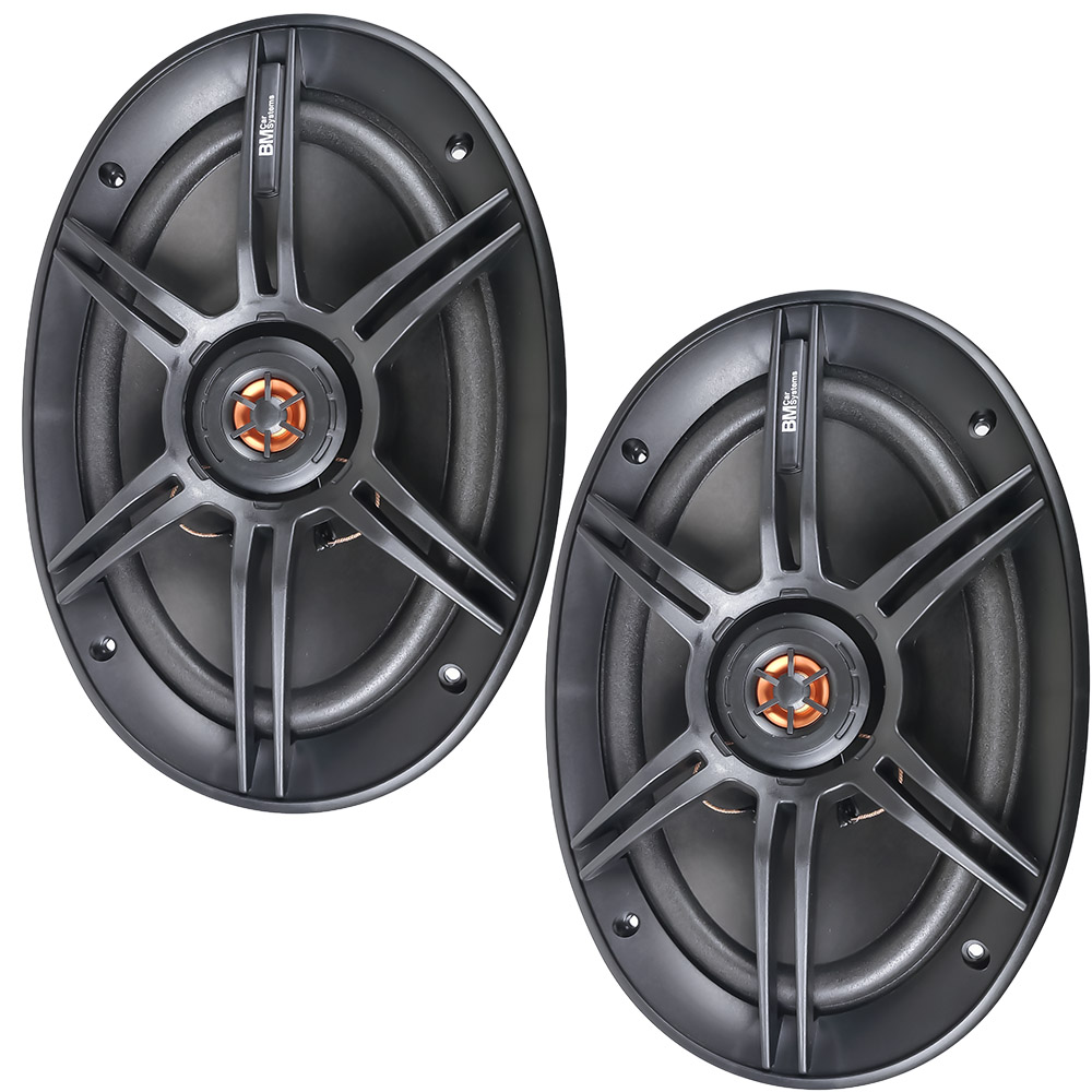 Bocinas para Carro Máster Electrónicos Master Bm-6x9'' 2 Vías Altavoz Coaxial De 6''x9''