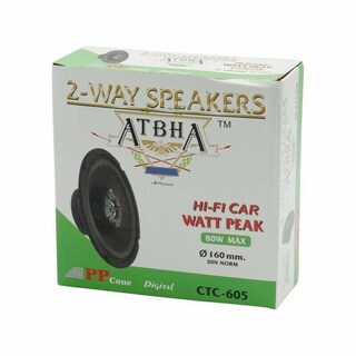 Foto 2 | Bocina Automotriz 6.5″ 2 Vías Ctc-605