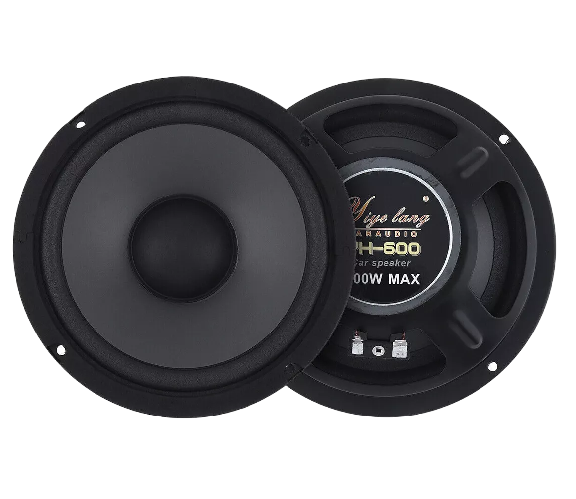 Foto 1 | Bocinas Para Auto 600w Speakers 2 Piezas Negro