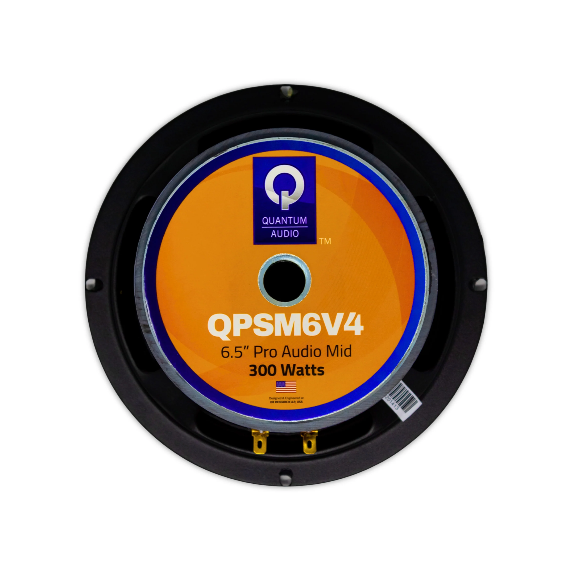 Foto 4 pulgar | Medio Rango Quantum Audio 300 W 6.5" Negro