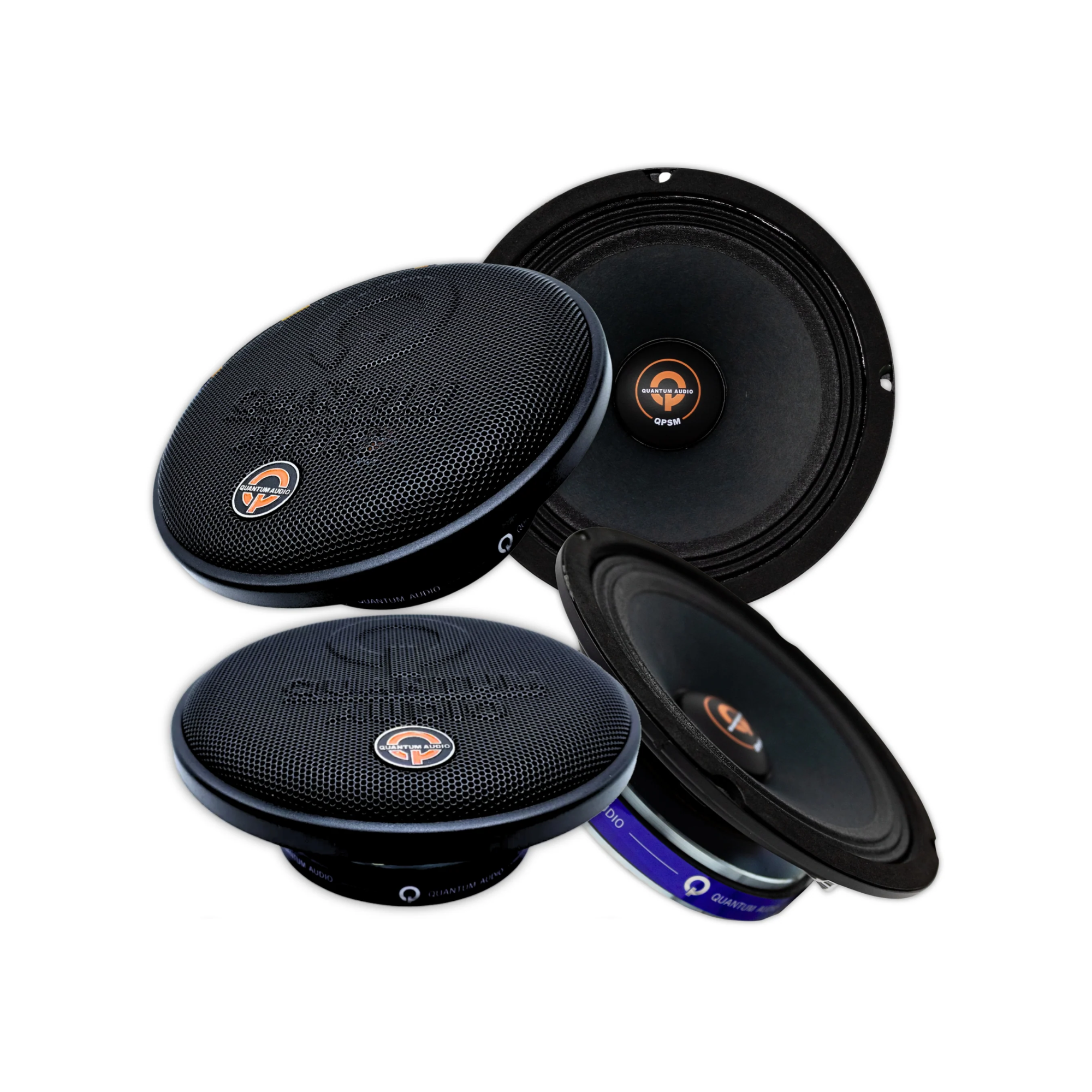 Foto 5 pulgar | Medio Rango Quantum Audio 300 W 6.5" Negro