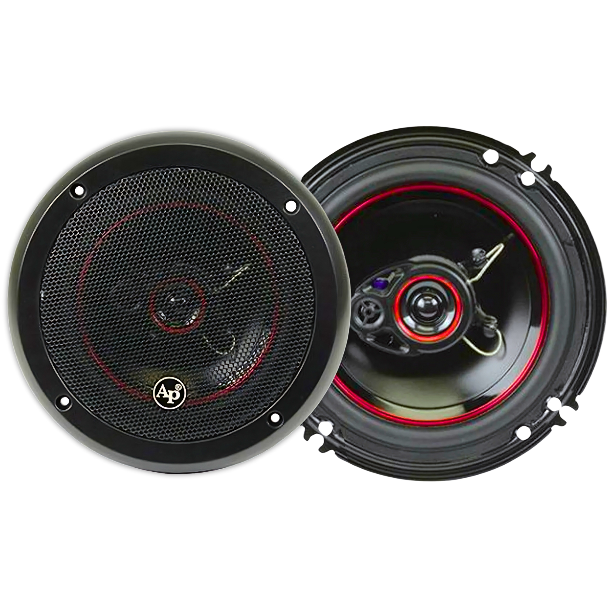 Bocinas Coaxiales Audiopipe Csl1623r 6.5 Plg 3 Vías 330w