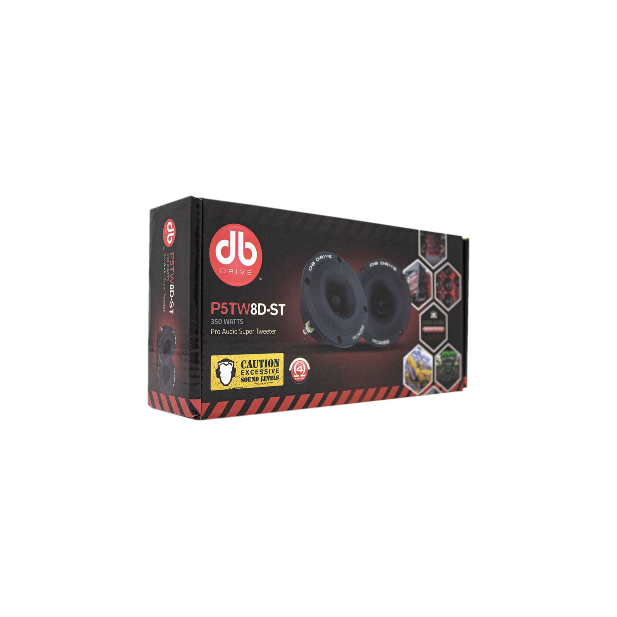 Foto 4 pulgar | Set De Tweeters Open Show Db Drive P5tw 8d-st 300 Watts 1 Pulgada 4 Ohms