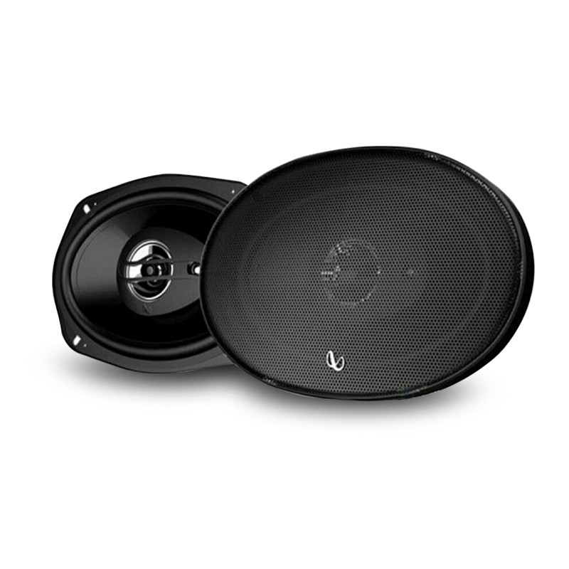 Bocinas 6x9 Pulgadas Infinity Alpha 6930 70w Rms / 490w Pico Color Negro