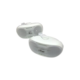 Foto 3 | Bocinas Dual para Exteriores Audiopipe Odp-ov24wh 80w 4 Plg