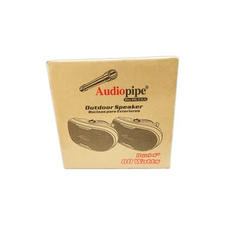 Foto 4 | Bocinas Dual para Exteriores Audiopipe Odp-ov24wh 80w 4 Plg