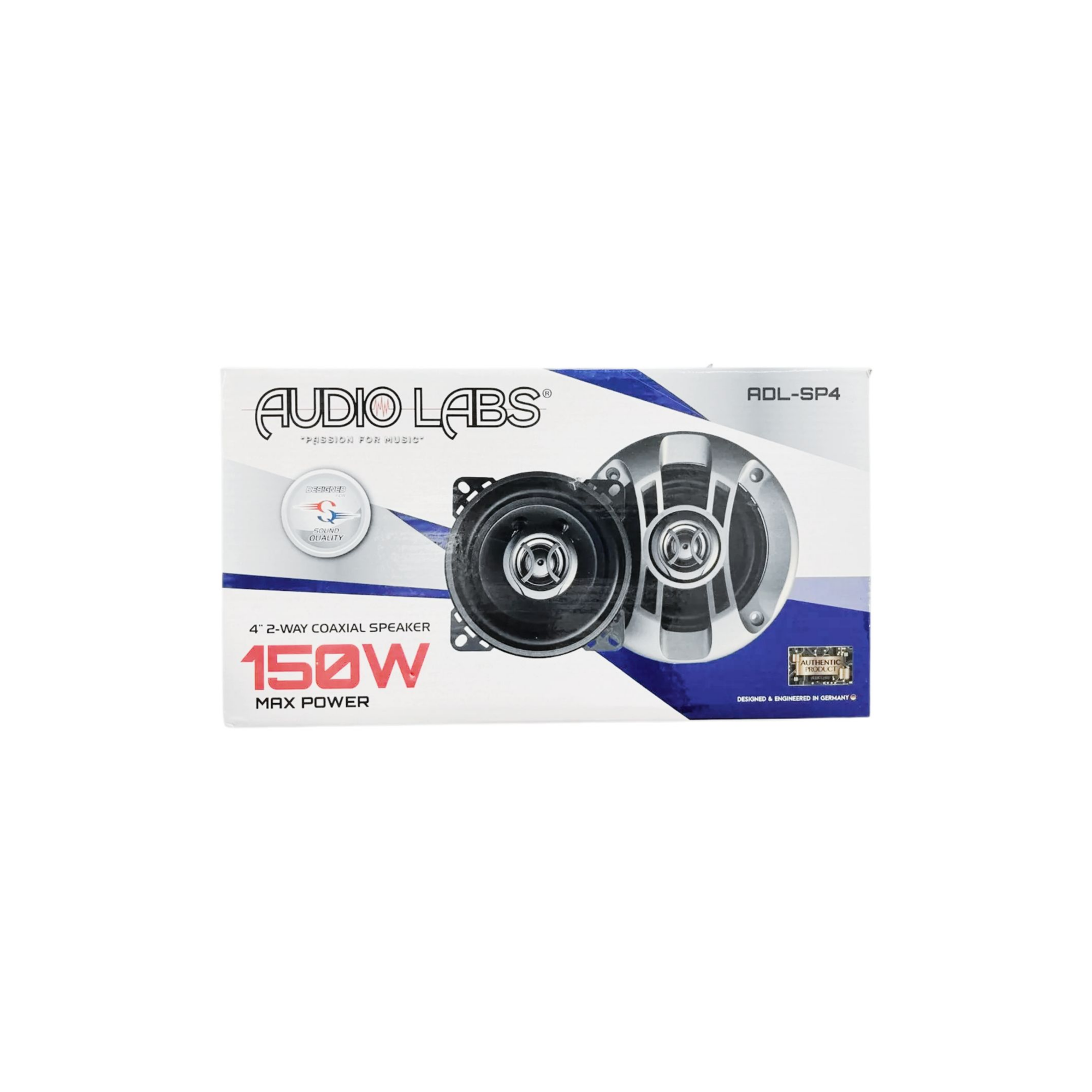 Foto 7 pulgar | Bocinas Coaxiales Audiolabs Adl-sp4 400w 4 Plg