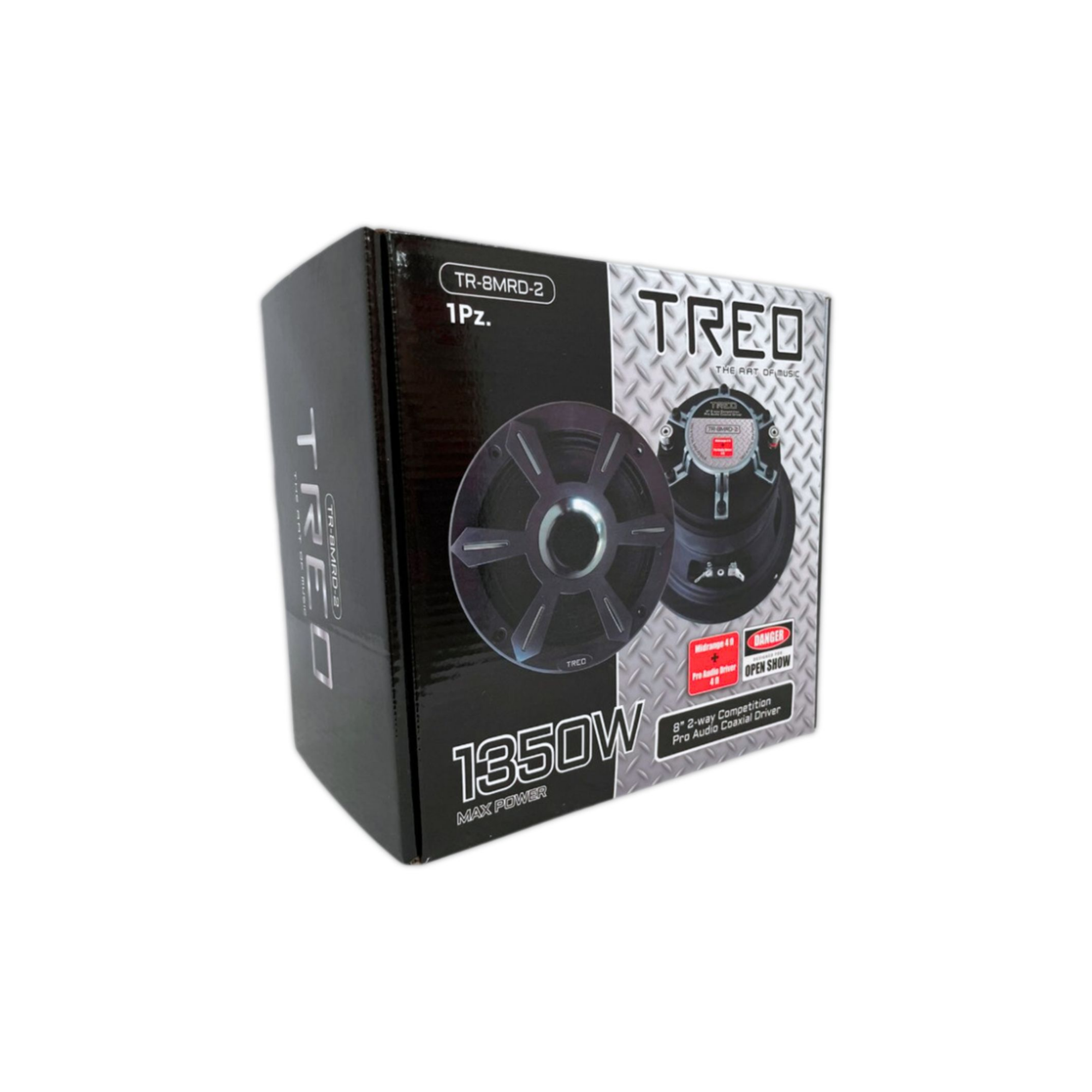 Foto 8 pulgar | Medio Rango con Driver Open Show Treo Tr-8mrd-2 750w 8 Plg