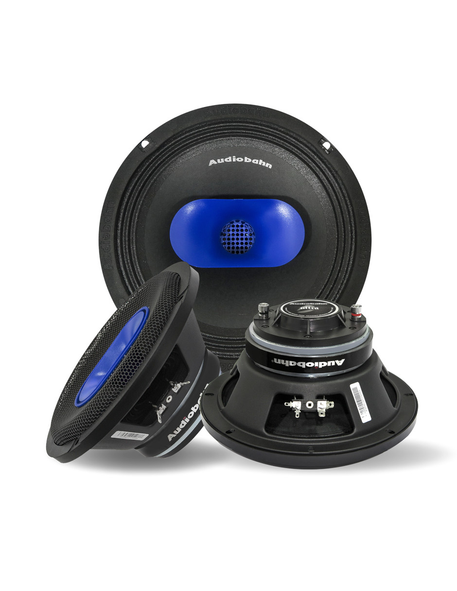 Bocina 8'' Medio Rango Audiobahn Amr80u