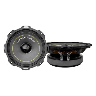 Foto 4 | Par de Medio Rango Nano 6.5 Pulgadas Open Show Alto SPL Steelpro