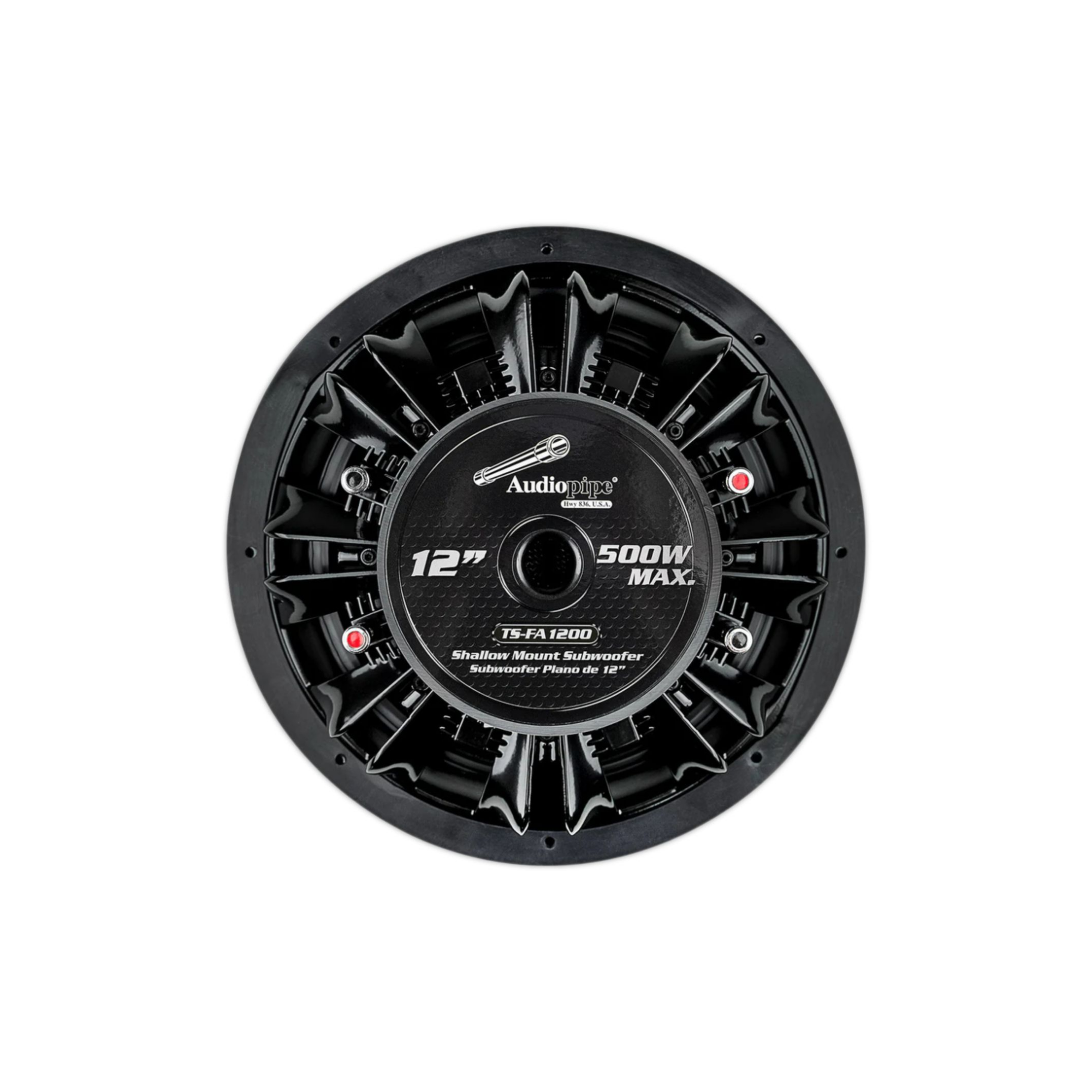 Foto 7 pulgar | Subwoofer Plano 12 Pulgadas Audiopipe Tsfa1200 500w Compacto