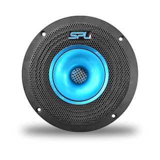 Foto 1 | Bocina Coaxial 6.5 Potencia Max 1100w By Steelpro Color Negro Con Azul