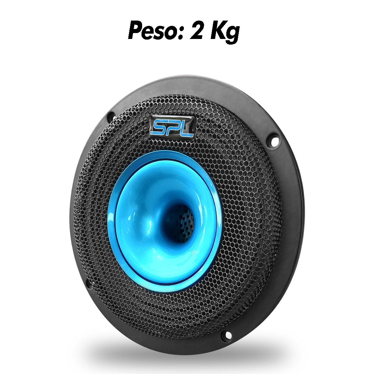 Foto 6 pulgar | Bocina Coaxial 6.5 Potencia Max 1100w By Steelpro Color Negro Con Azul