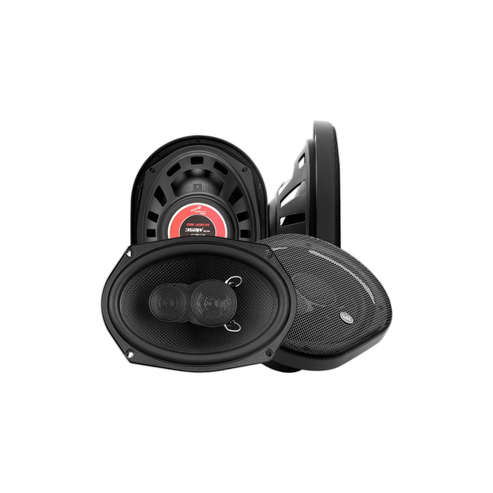 Foto 2 pulgar | Paquete 4 Bocinas 6x9 Coaxiales Audiopipe Cse6903t 350w