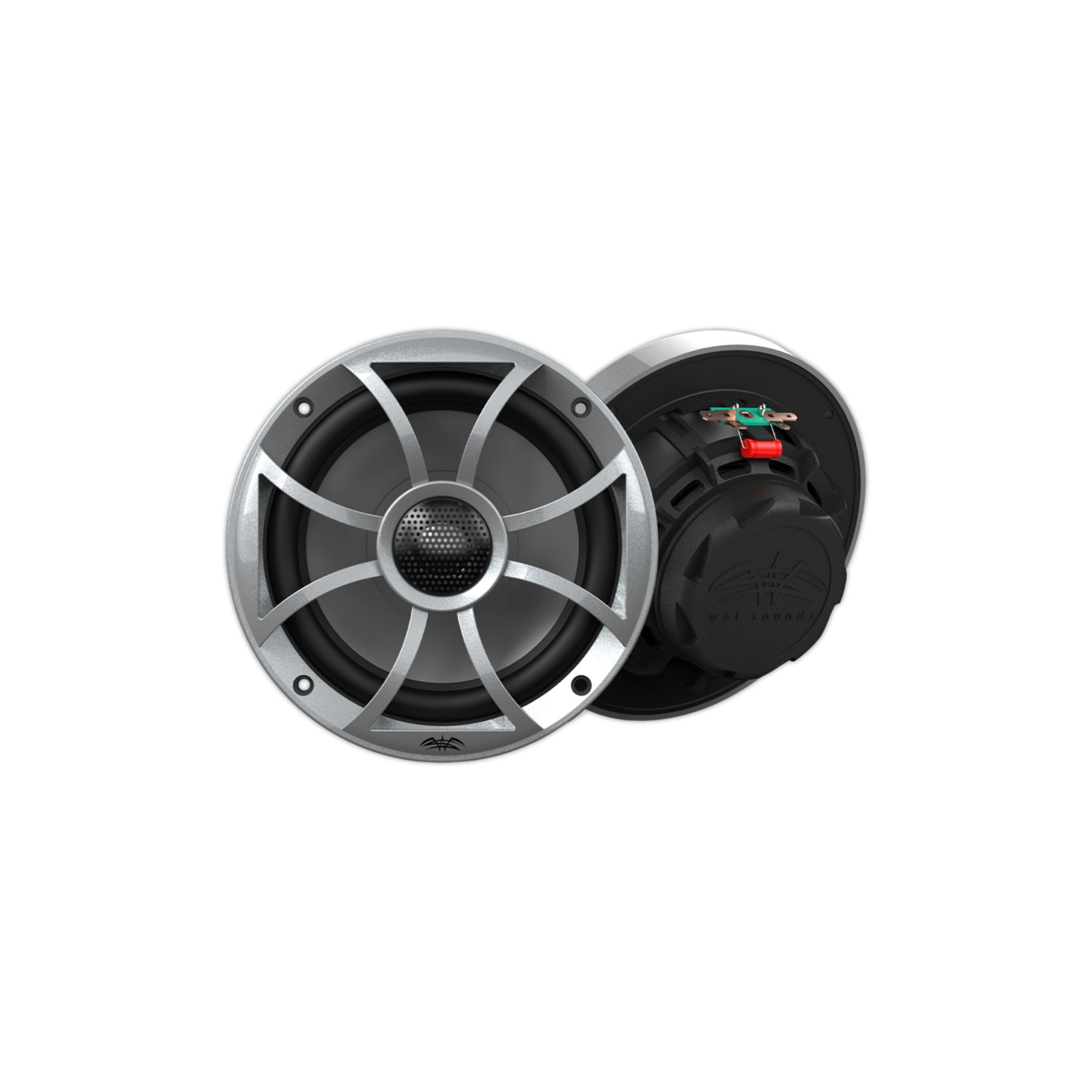 Bocinas Coaxiales Marinas Wet Sounds Recon 6-s 120w 6.5 Plg