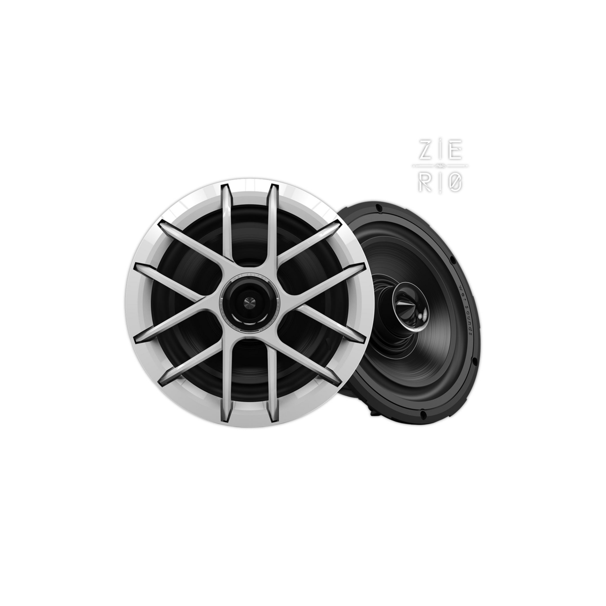 Foto 2 pulgar | Bocinas Coaxiales Marinas Wet Sounds Zero 8 Xz-w 300w 8 "
