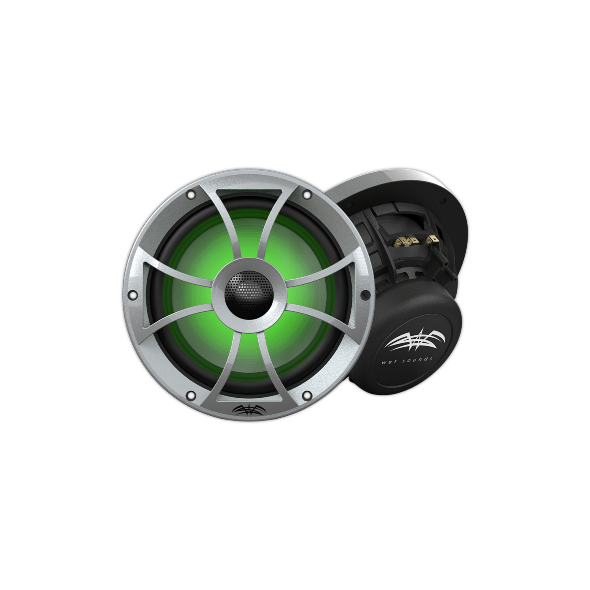 Foto 1 | Bocinas Coaxiales Marinas Rgb Wet Sounds Recon 8-s Rgb 140w 8 Plg