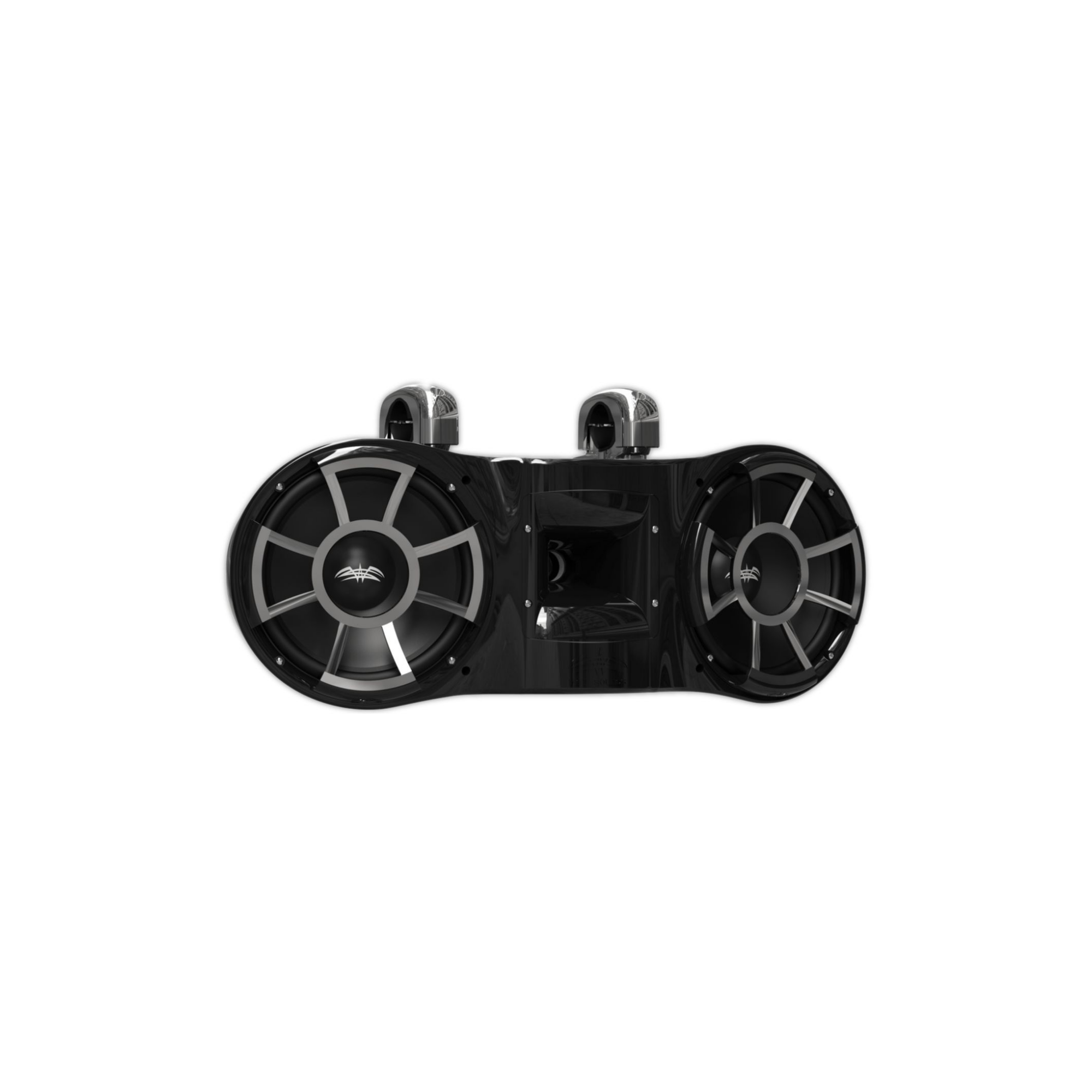 Bocinas De Torre Marina Doble Wet Sounds Rev 410 B-sc V2 800w 10 Plg Abrazadera Fija