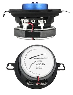 Foto 2 | Juego De Bocinas Audiobahn 3.5'' 2 Vías Para Auto As31m