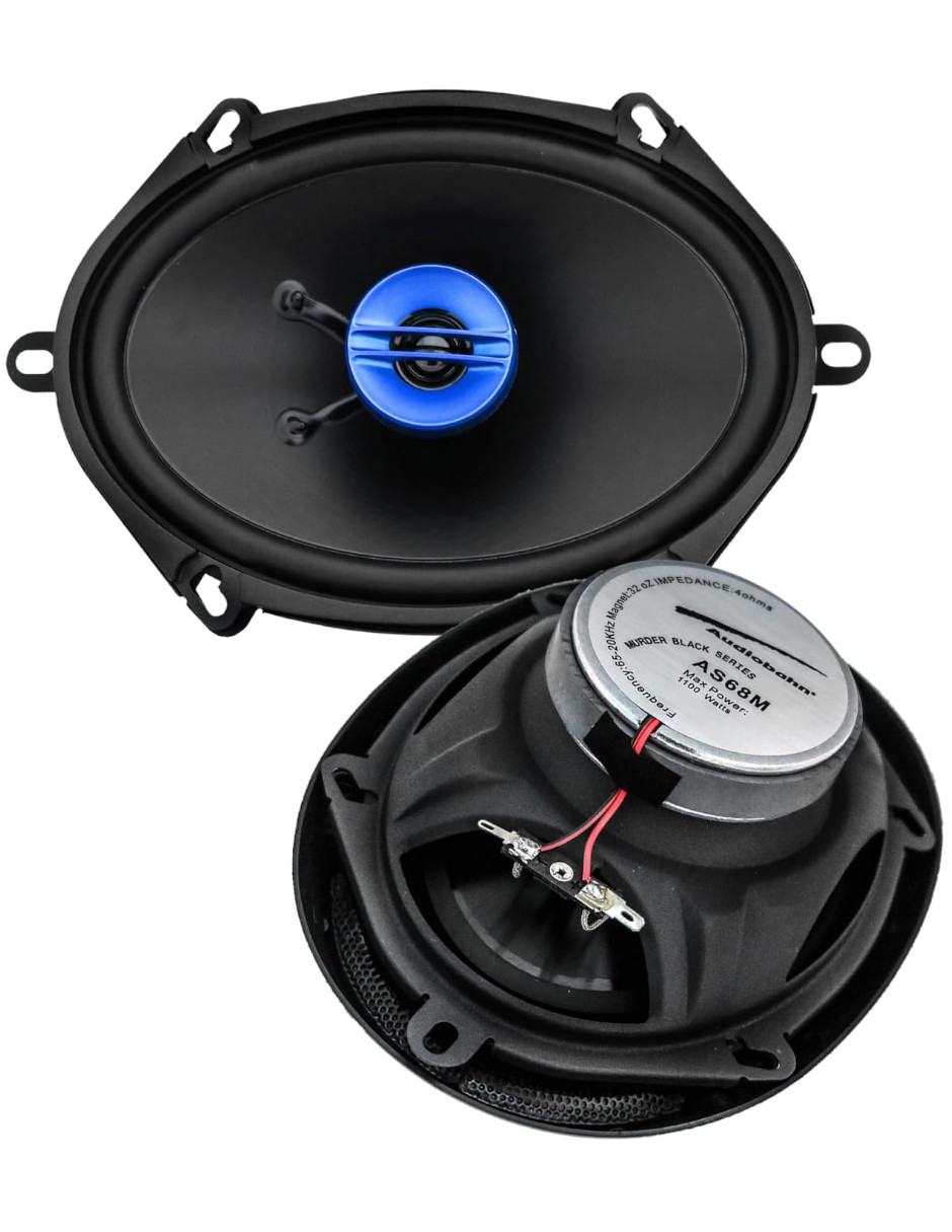 Foto 5 pulgar | Juego De Bocinas Audiobahn 6x8'' 2 Vías Para Auto As68m