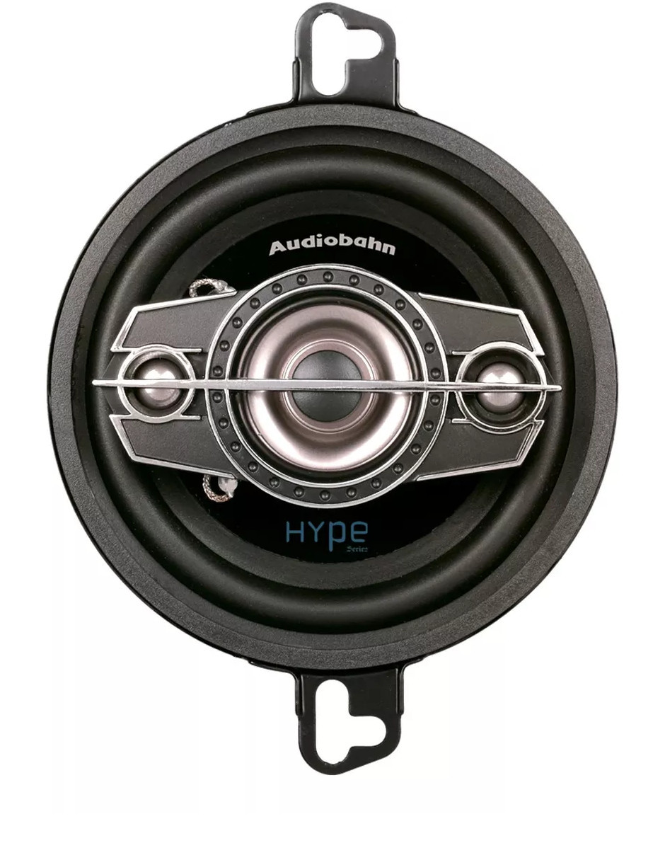 Juego De Bocinas Audiobahn 3.5'' Hype Series 4 Vias 400w Para Auto As435