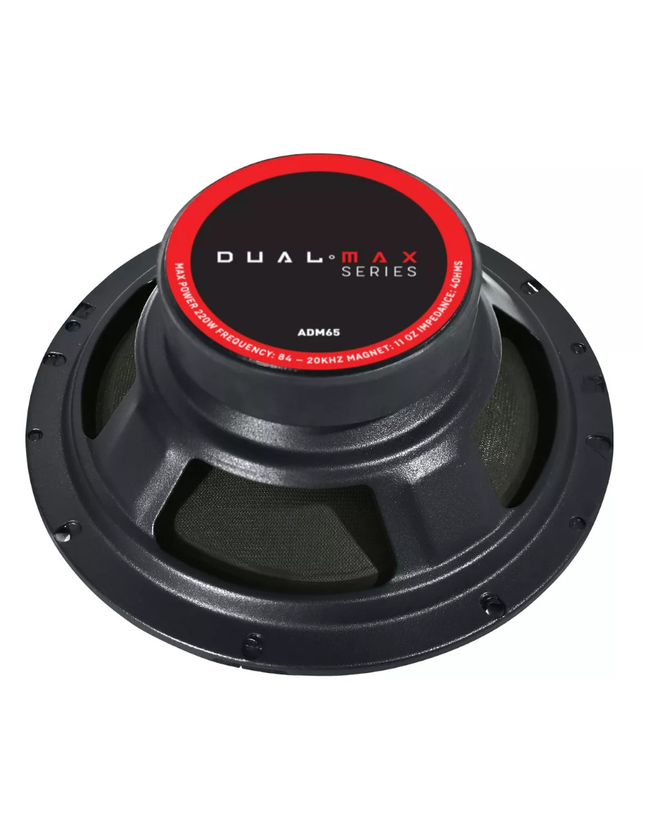 Foto 5 pulgar | Juego De Bocinas Para Auto 6.5¨ Audiobahn Dualmax Series Adm65