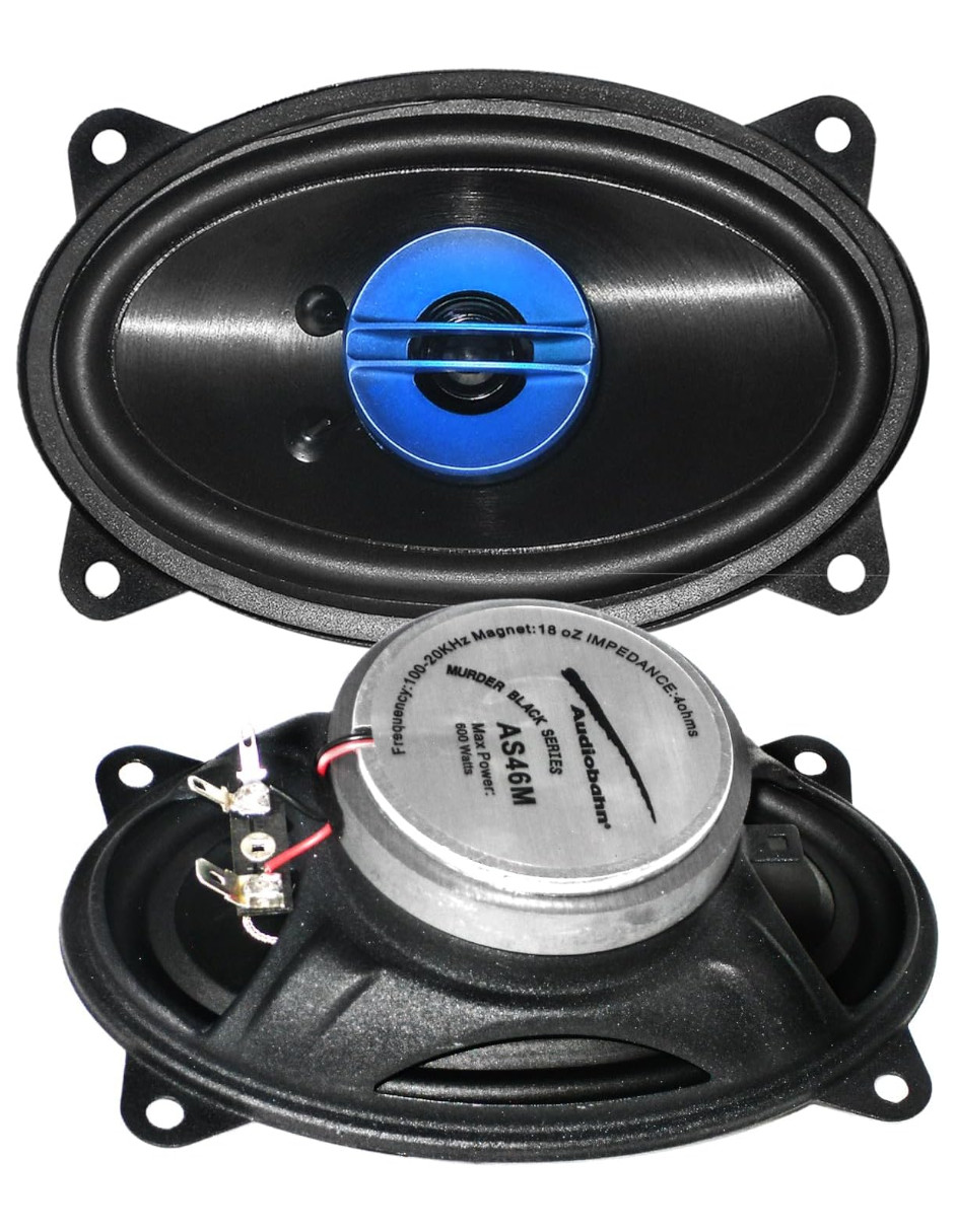 Foto 5 pulgar | Juego De Bocinas Audiobahn 4x6'' 2 Vías Para Auto As46m