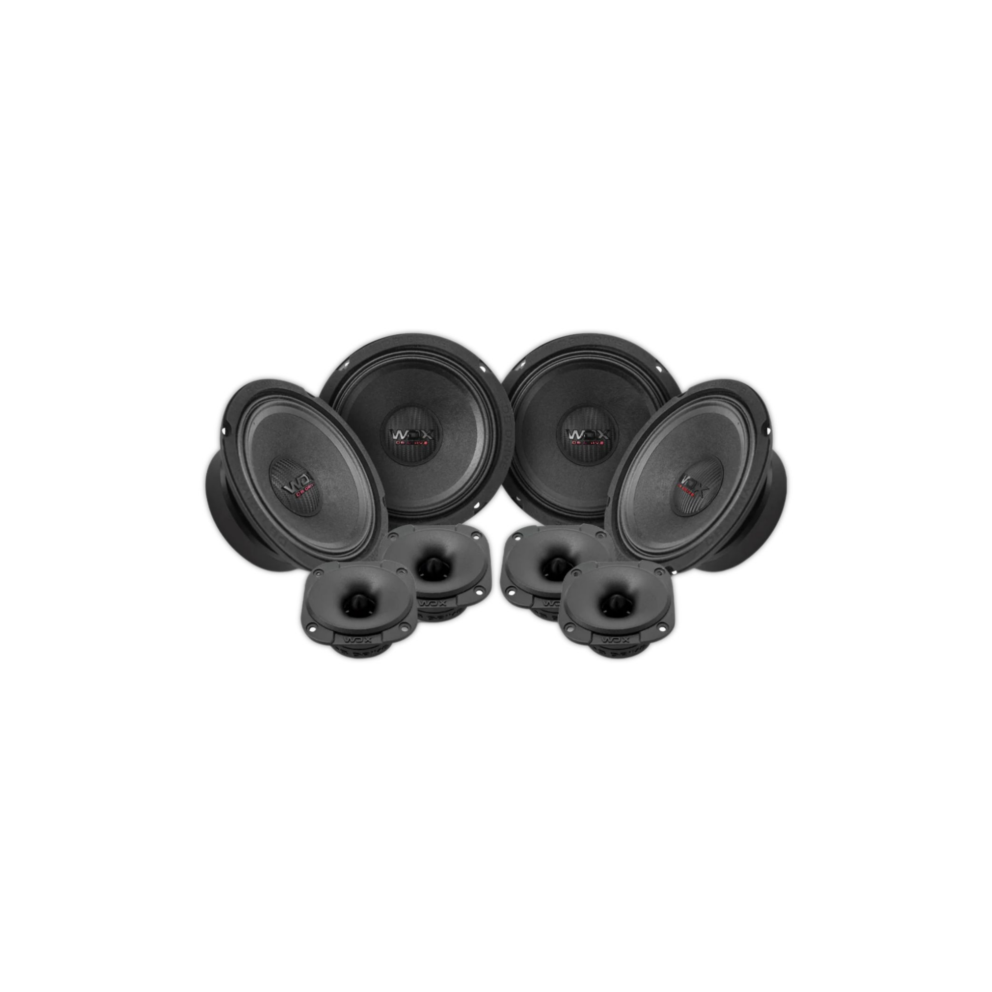 Set De Medios Pro Db Drive Wdx7-6.5-4mtw 6.5 Plg 625w