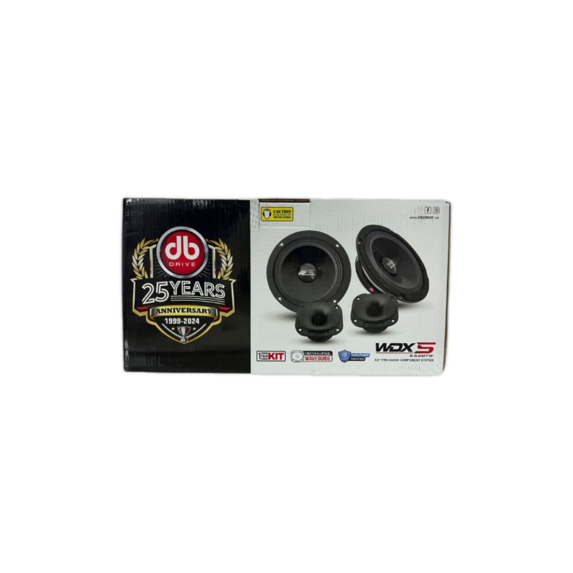 Foto 6 pulgar | Set De Medios Pro Db Drive Wdx5-6.5-2mtw 6.5 Plg 525w