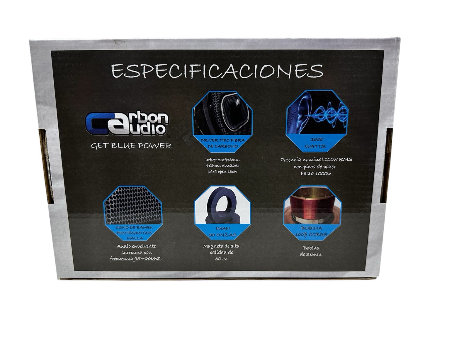 Foto 6 pulgar | Medio Rango Con Driver 6x9 1000 Watts Pza.