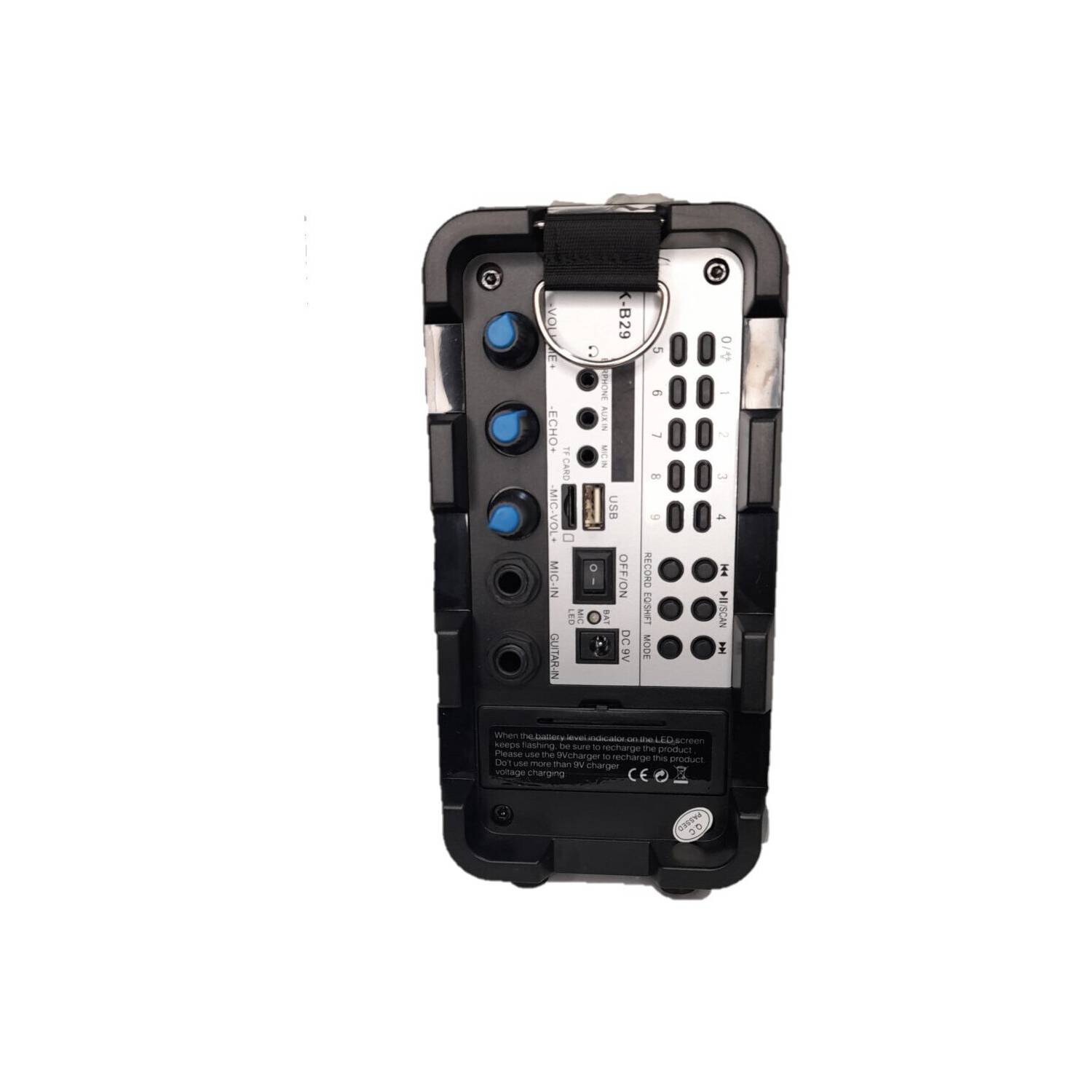 Foto 4 pulgar | Bocina Portátil con Conexión USB y Bluetooth - Venta Internacional