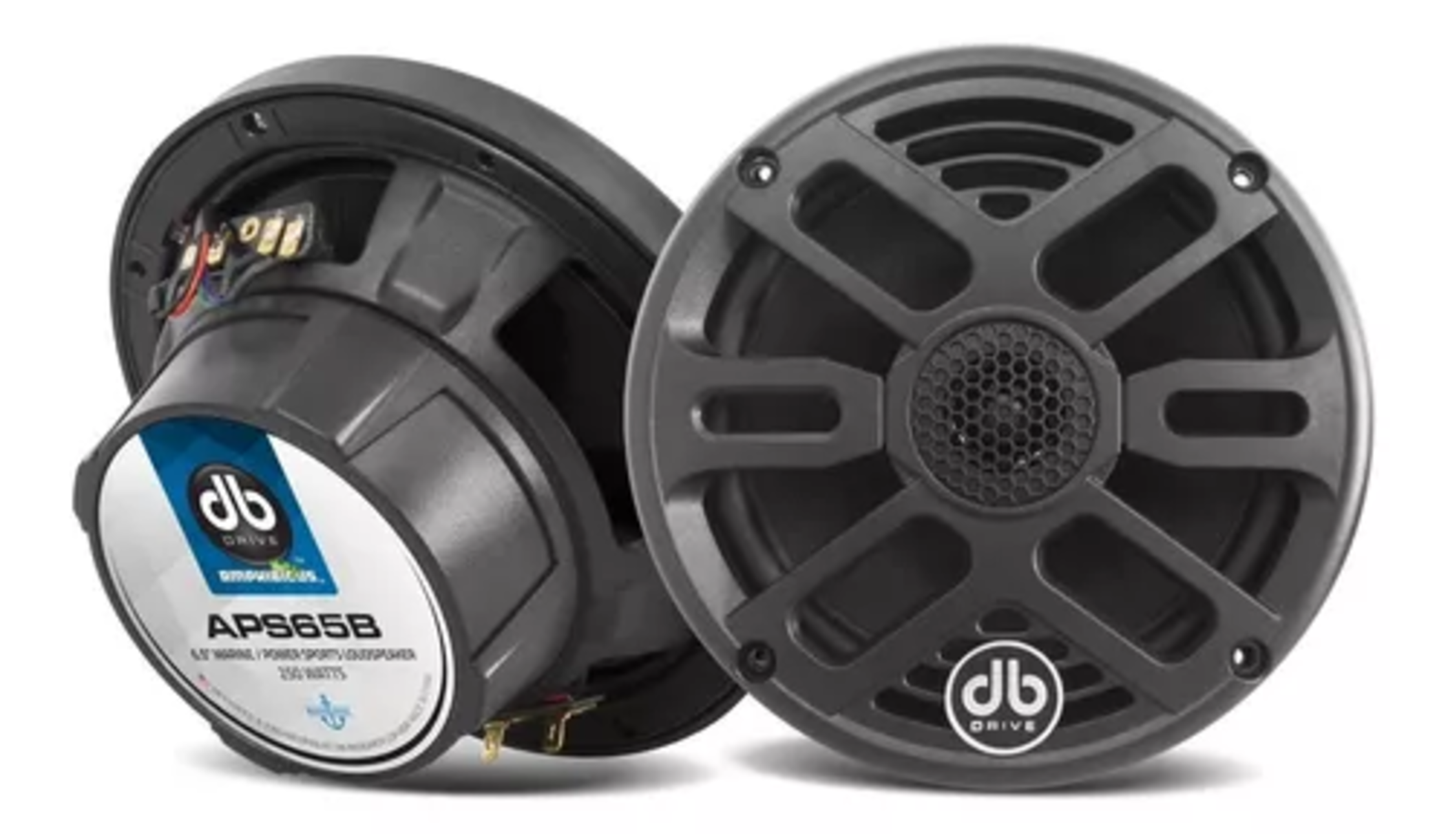 Bocinas Marinas DB Drive Aps6.5 Negras