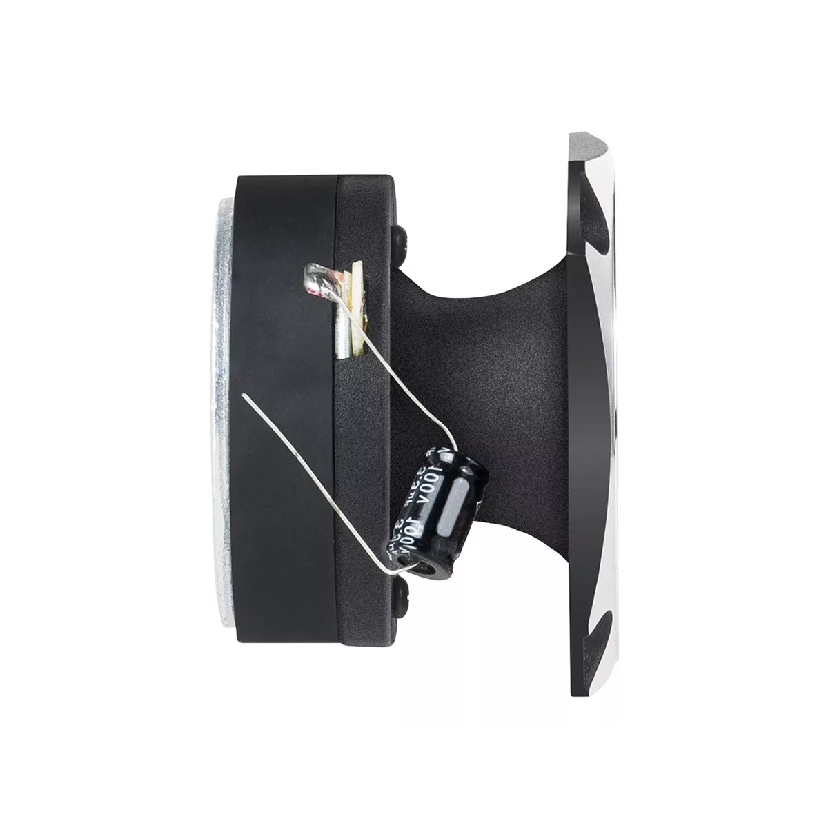 Foto 3 pulgar | Language Tweeter Con Capacitador Eo Safe Imports Esi-16071-1 Plata