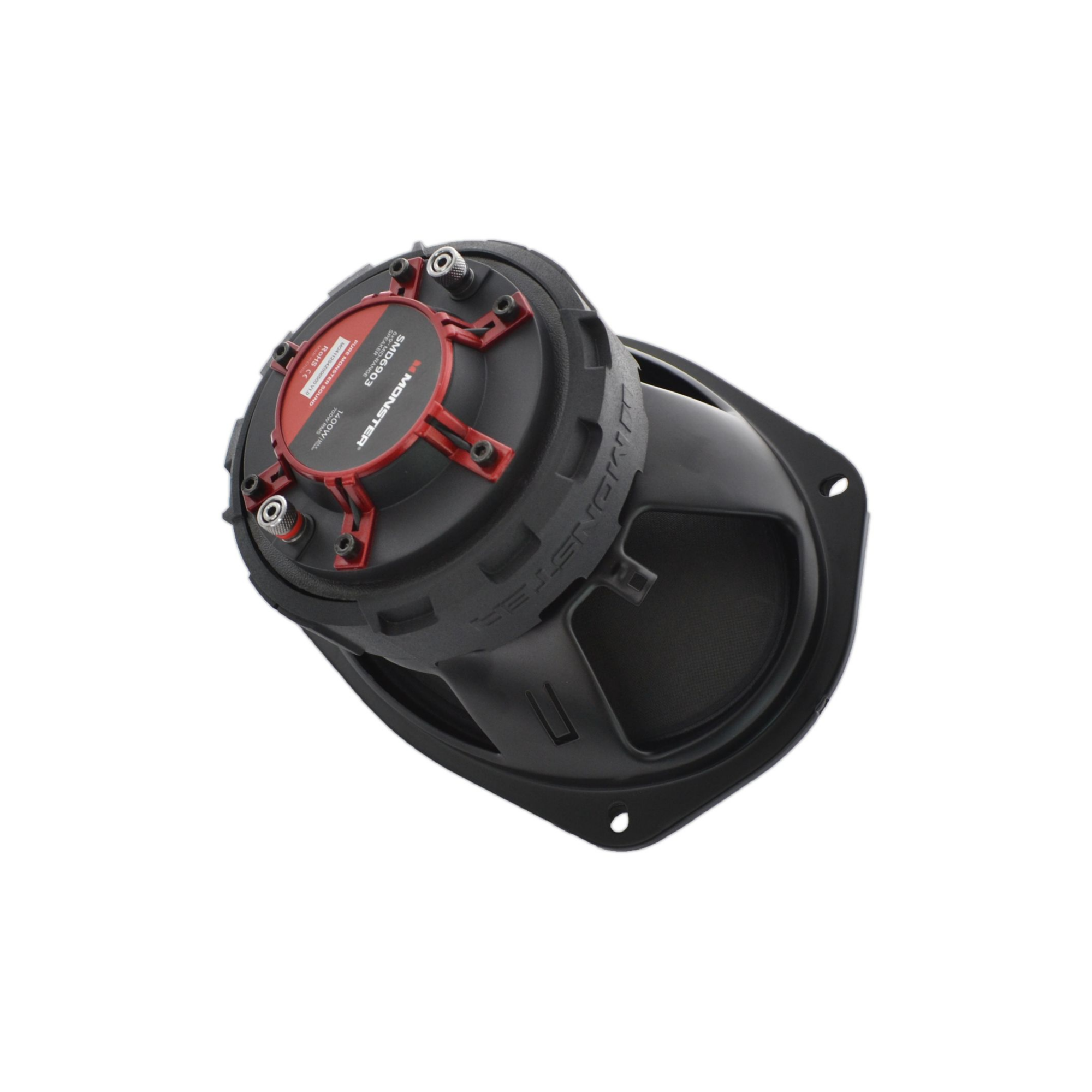 Foto 7 pulgar | Medio Rango Con Driver Monster Smd6903 6x9 Plg 1400 Watts