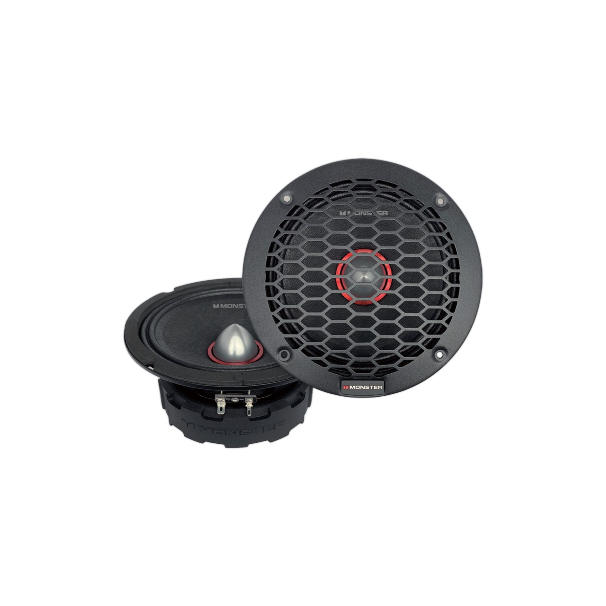 Bocina Medio Rango 6.5 Plg Monster Smm655 800w Openshow
