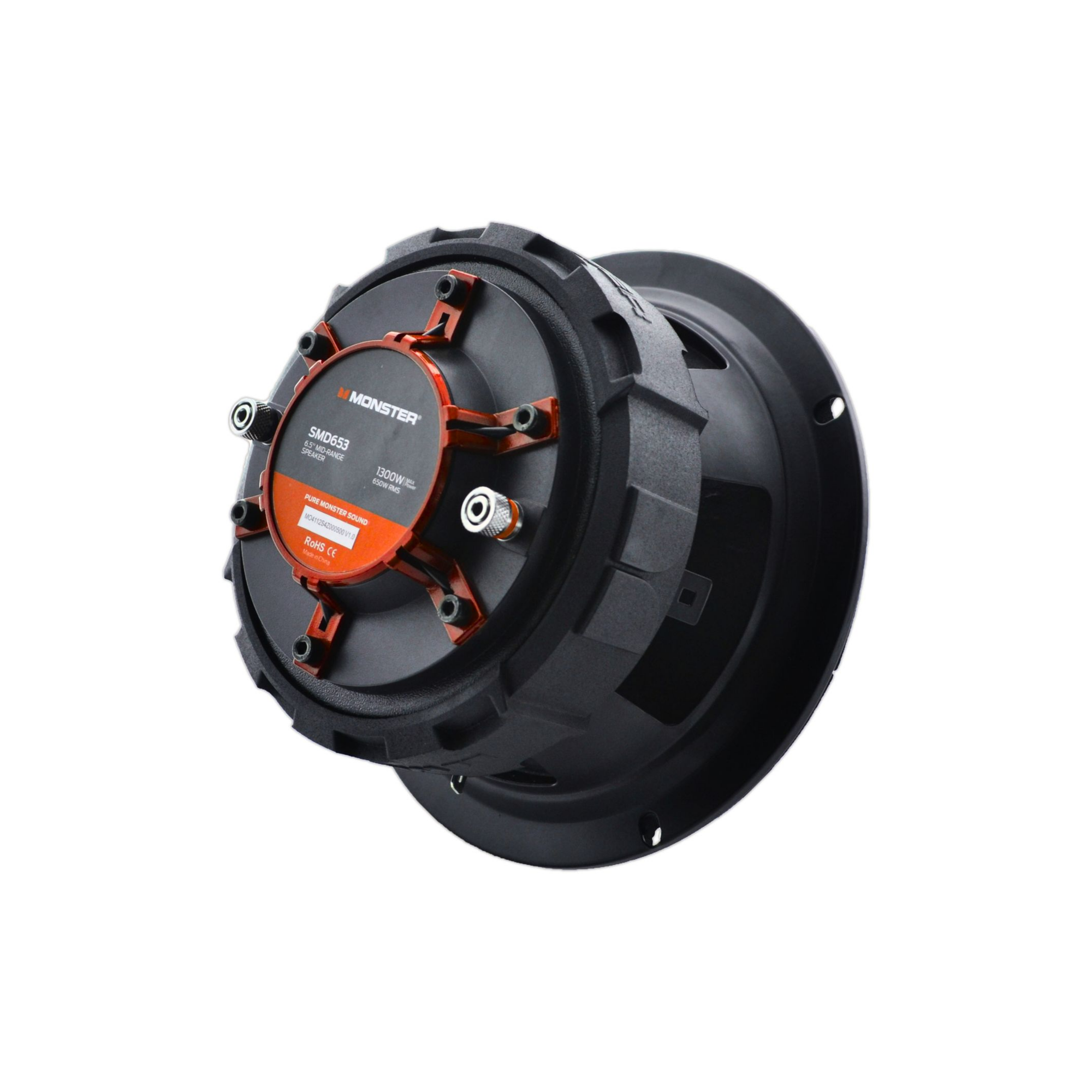Foto 8 pulgar | Medio Rango Con Driver Monster Smd653 1300w 6.5plg