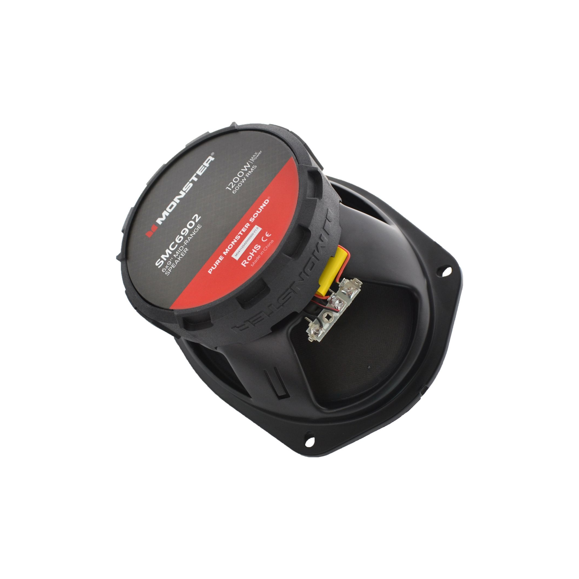 Foto 8 pulgar | Medio Rango 6x9 Monster Smc6902 1200w Max Coaxial Open Show