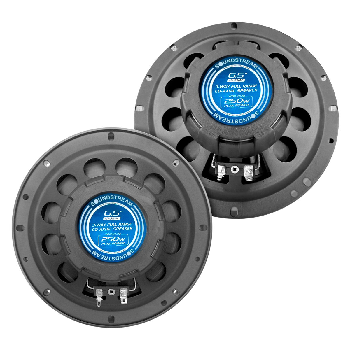 Foto 3 pulgar | Bocinas para Auto 6x5 Fibra Carbono 3 Vías Wnb Soundstream