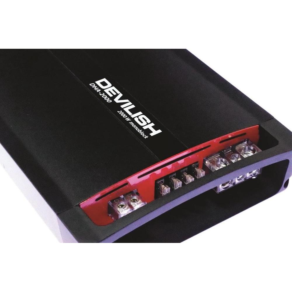 Foto 4 pulgar | Amplificador Devilish Monoblock Clase D 1200w Rms