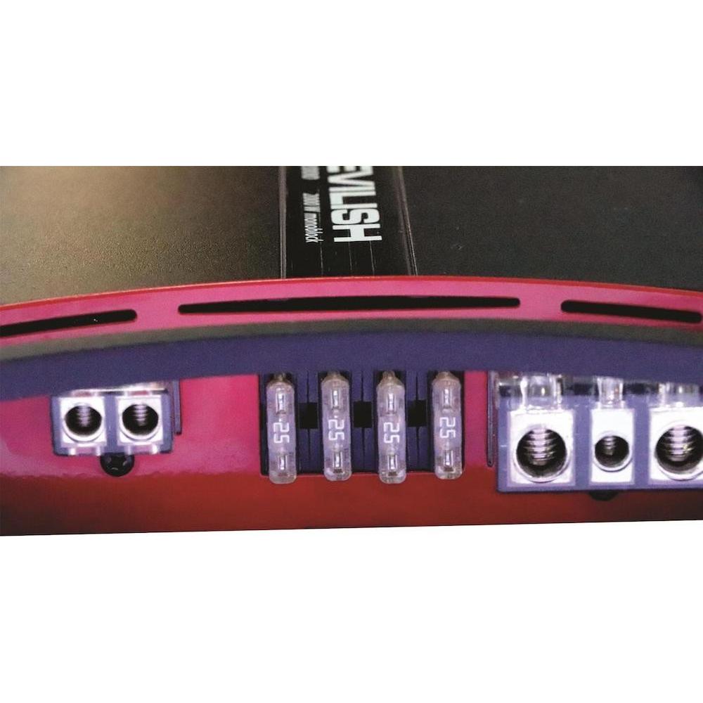 Foto 5 pulgar | Amplificador Devilish Monoblock Clase D 1200w Rms
