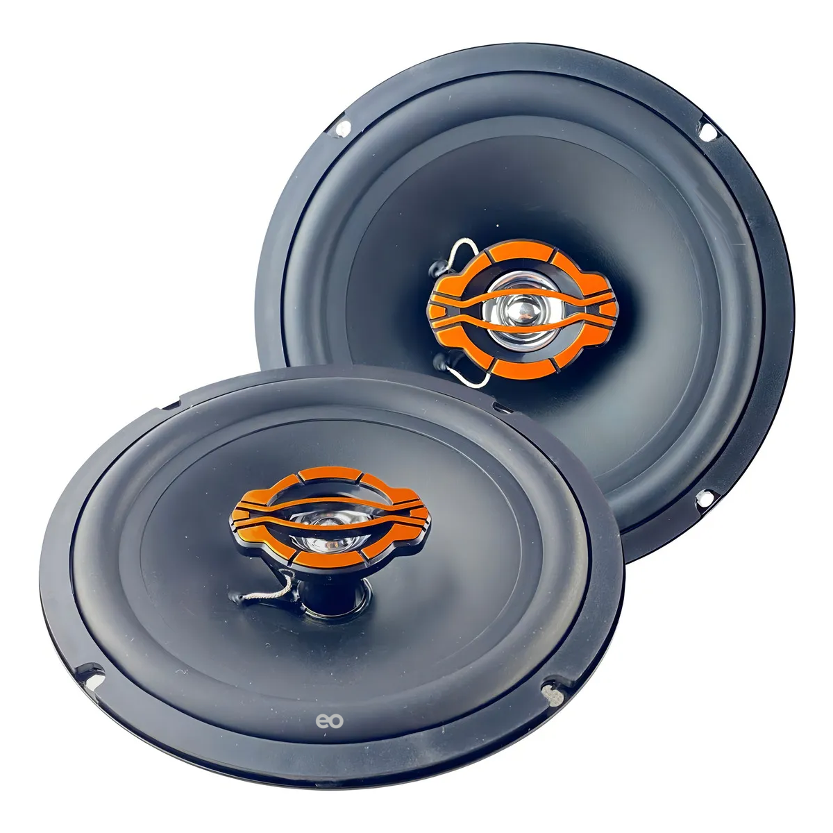 Bocina Par Tipo Coaxial Cabo 65 Para Carro/camioneta Eo Safe Imports Esi-19879 Negro